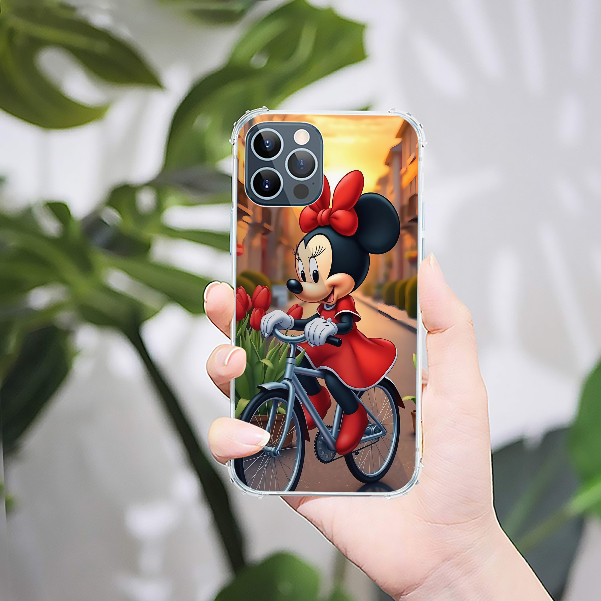 ミッキーマウス Mickey Mouse 【iPhone 12シリーズ対応】透明スマホケース（クリアソフトケース）